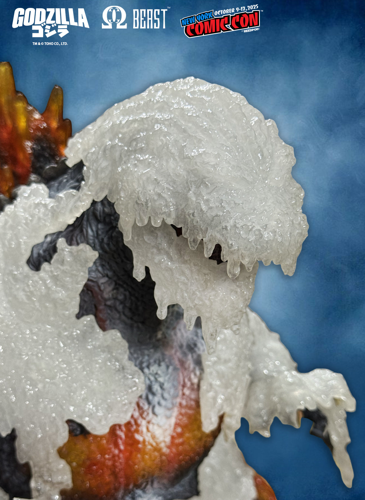 NYCC 2025 Exclusive EZHOBI Omega Beast Frozen Burning Godzilla 1995 (BUYING SERVICE)