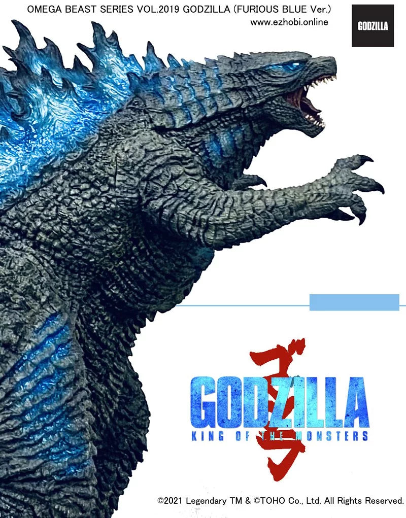 EZHOBI Omega Beast Series Godzilla 2019 – Furious Blue Version [OBS-002FB]