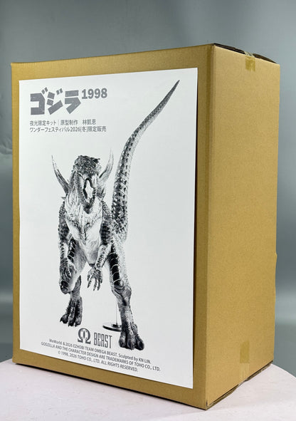 EZHOBI OBS – Omega Beast Godzilla 1998 (Glow in the Dark) Kit Wonder Festival 2026 Winter Exclusive (Buying Service + Custom Paint Service)Asia area