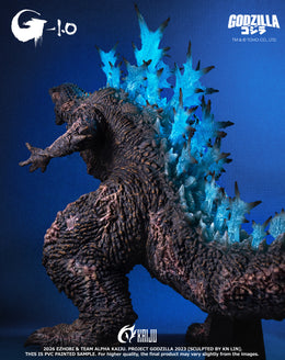Godzilla Minus One Final Attack Heat Ray Premium Collectible Figure – Asia Region (AKS-1.0LH Alpha Kaiju Series)