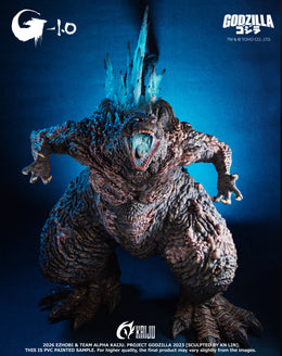 Godzilla Minus One Final Attack Heat Ray Premium Collectible Figure – Asia Region (AKS-1.0LH Alpha Kaiju Series)