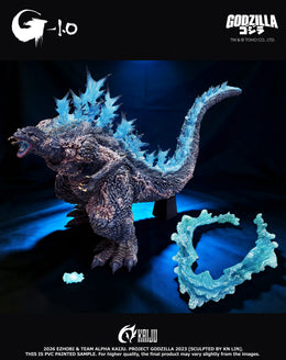 Godzilla Minus One Premium Collectible Figures (Both Versions: Final Roaring + Final Attack) – U.S. Region (AKS-1.0FR/LH Alpha Kaiju Series)