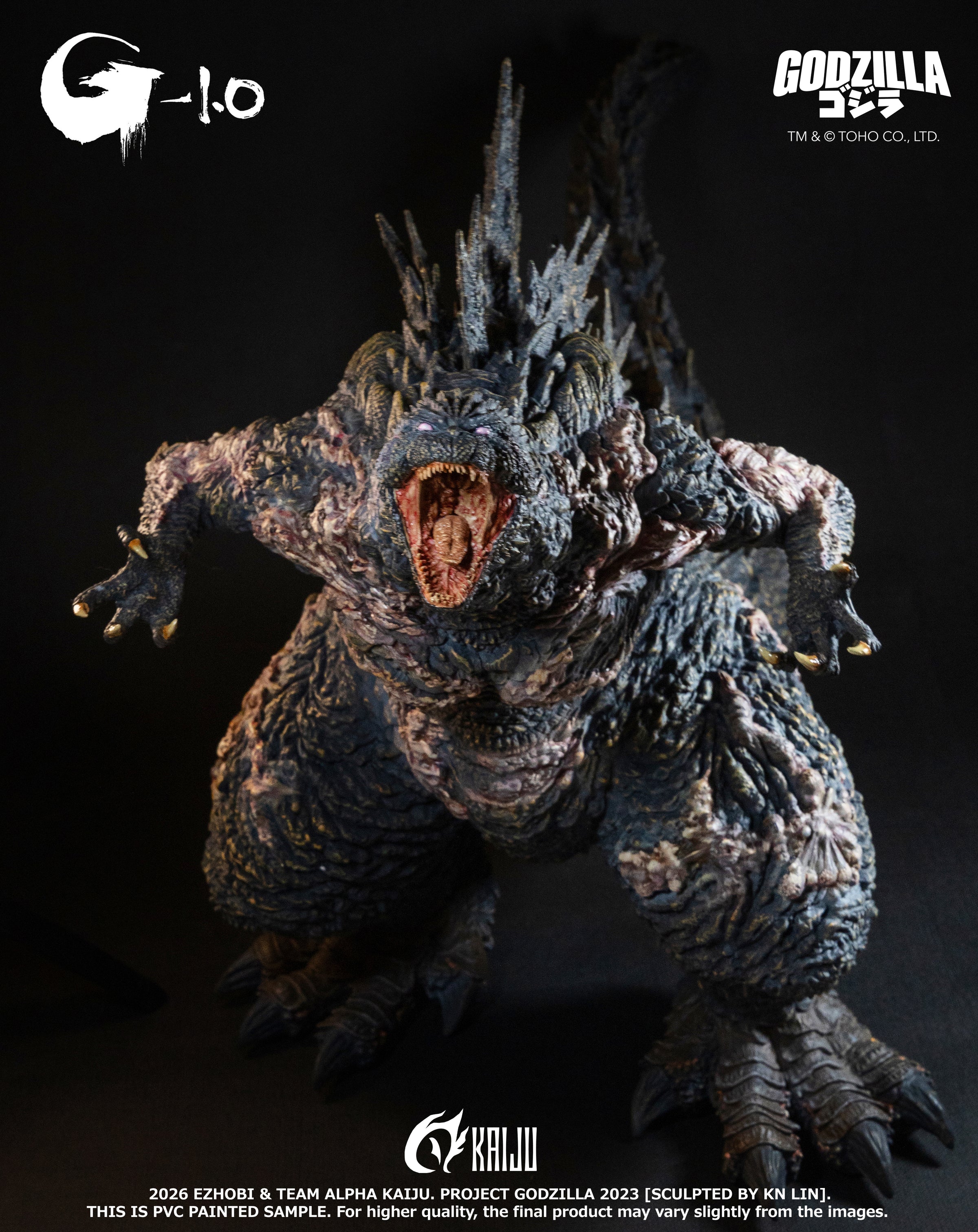 Godzilla Minus One Final Roaring Premium Collectible Figure – Asia Region (AKS-1.0FR Alpha Kaiju Series)