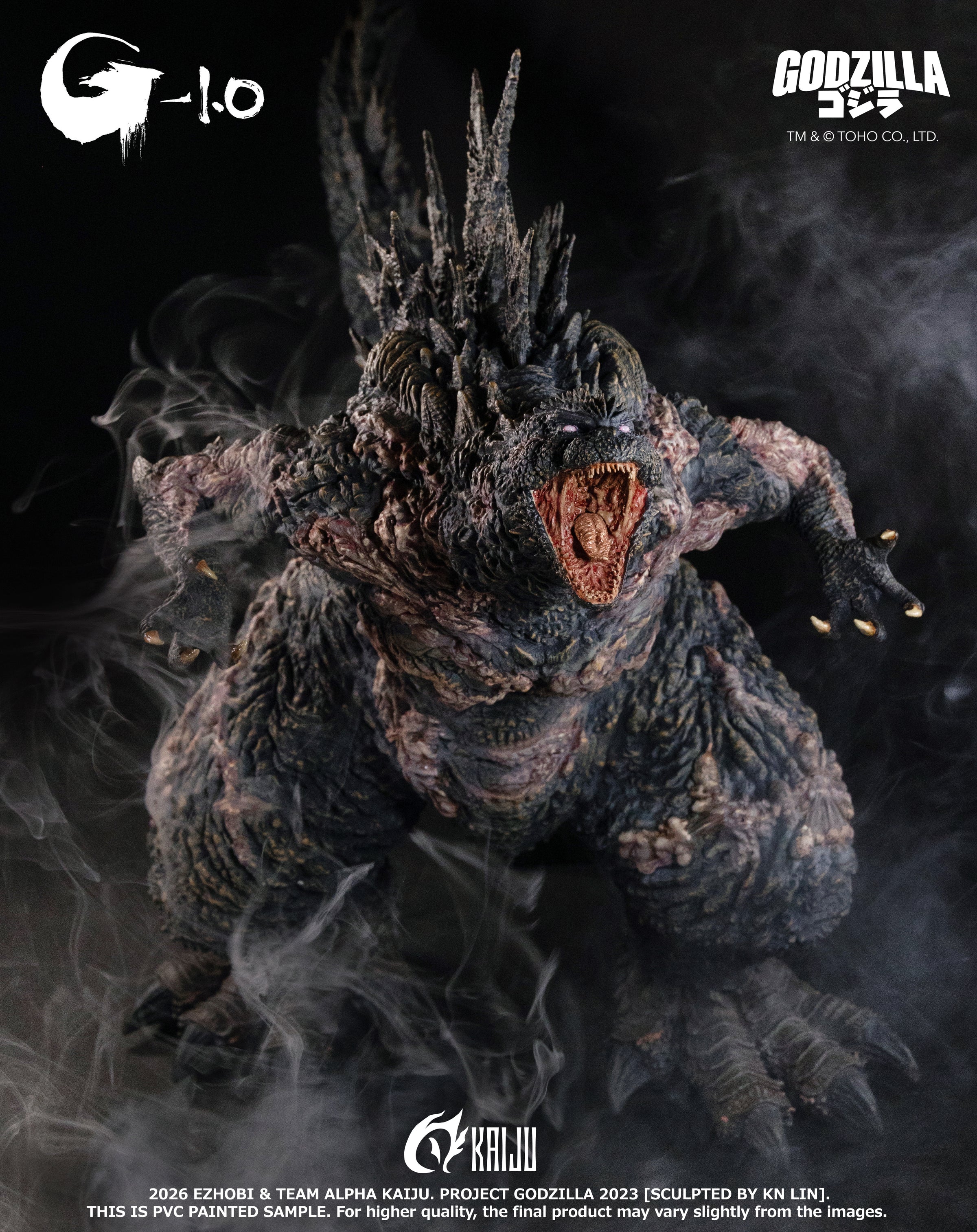 Godzilla Minus One Final Roaring Premium Collectible Figure – Asia Region (AKS-1.0FR Alpha Kaiju Series)