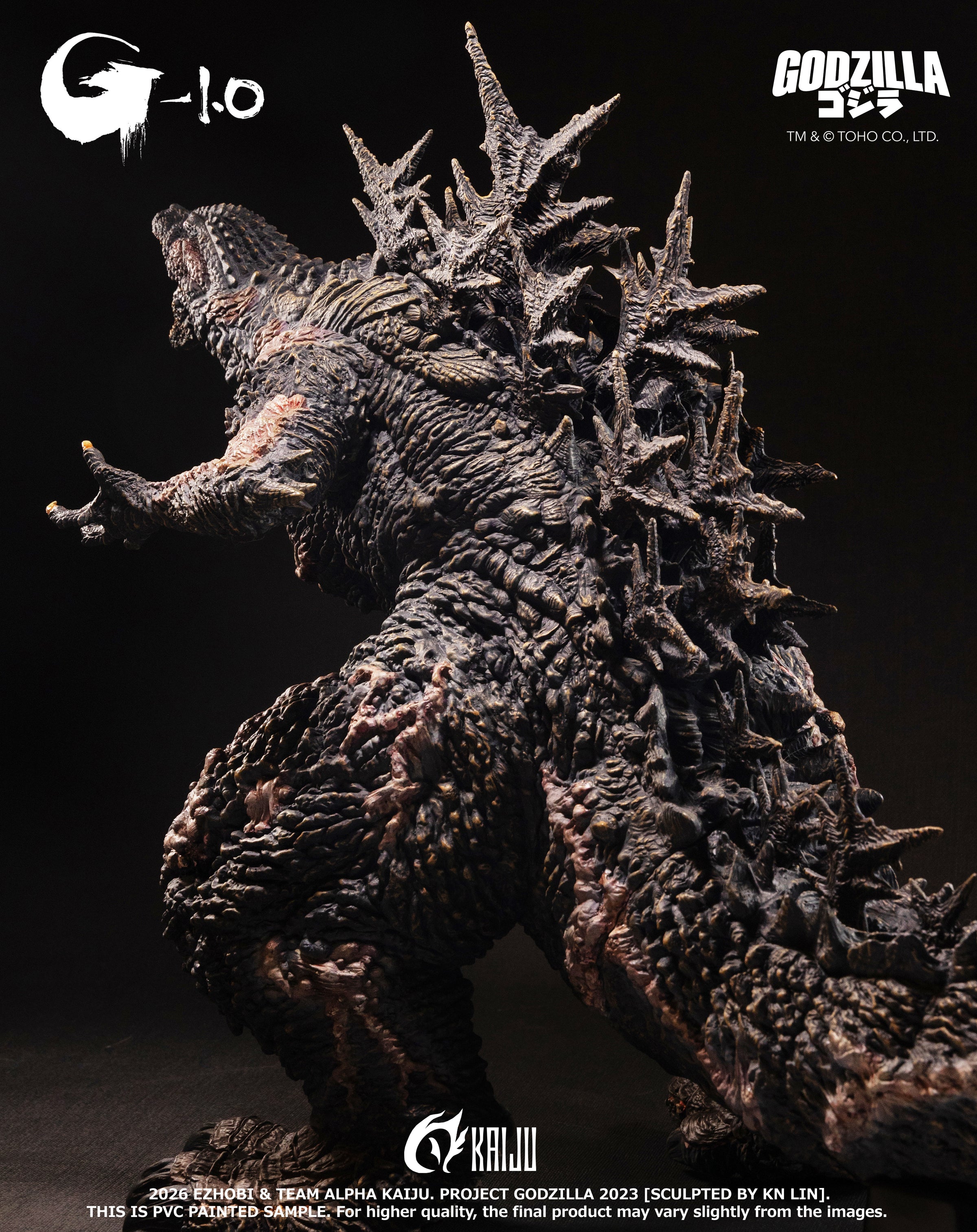 Godzilla Minus One Final Roaring Premium Collectible Figure – Asia Region (AKS-1.0FR Alpha Kaiju Series)