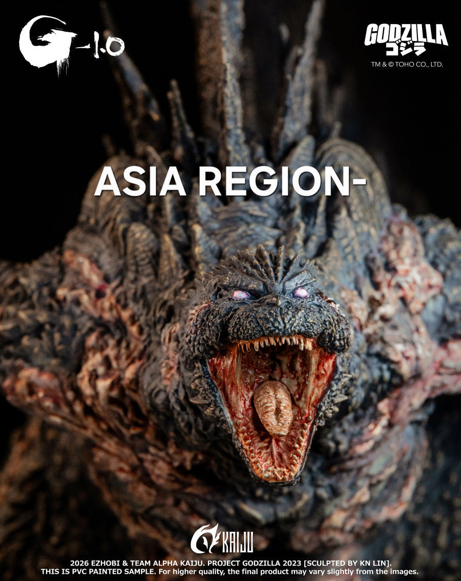Godzilla Minus One Final Roaring Premium Collectible Figure – Asia Region (AKS-1.0FR Alpha Kaiju Series)