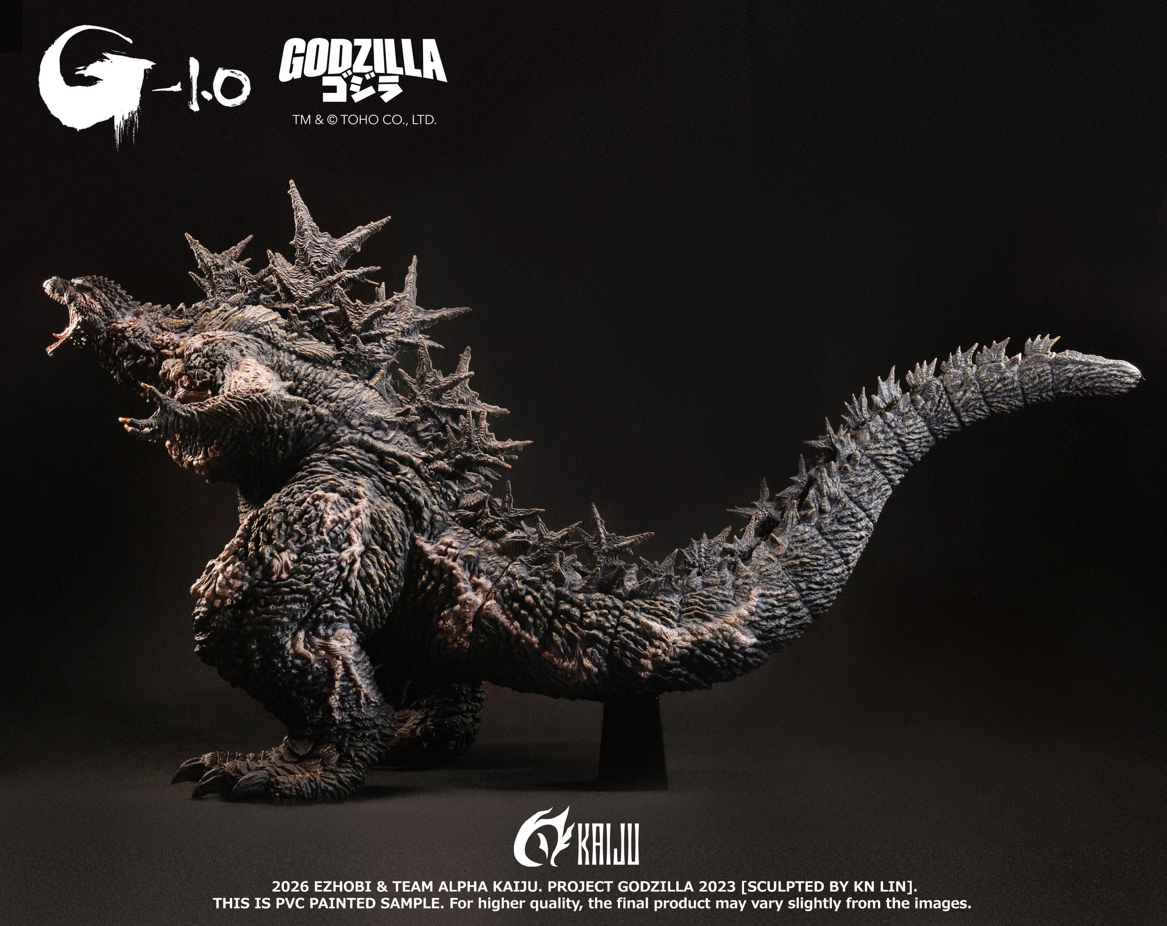 Godzilla Minus One Final Roaring Premium Collectible Figure – Asia Region (AKS-1.0FR Alpha Kaiju Series)
