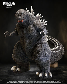 [PREORDER]EZHOBI Alpha Kaiju Series GMK Godzilla 2001 AKS-003DX – DX Edition