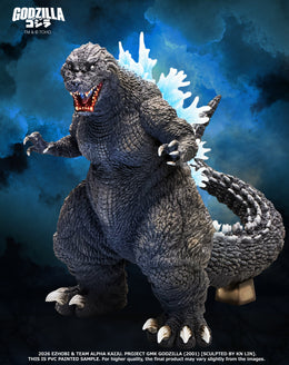 [PREORDER]EZHOBI Alpha Kaiju Series GMK Godzilla 2001 AKS-003HR – G.I.D. Heat Ray Limited Version