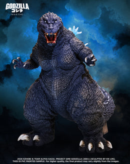 [PREORDER]EZHOBI Alpha Kaiju Series GMK Godzilla 2001 AKS-003HR – G.I.D. Heat Ray Limited Version
