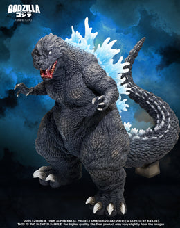 [PREORDER]EZHOBI Alpha Kaiju Series GMK Godzilla 2001 AKS-003HR – G.I.D. Heat Ray Limited Version