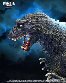 [PREORDER]EZHOBI Alpha Kaiju Series GMK Godzilla 2001 AKS-003HR – G.I.D. Heat Ray Limited Version