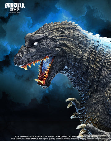 [予約商品]Ezhobi Alpha Kaijuシリーズ GMK ゴジラ 2001 AKS-003HR – 蓄光熱線放射限定版